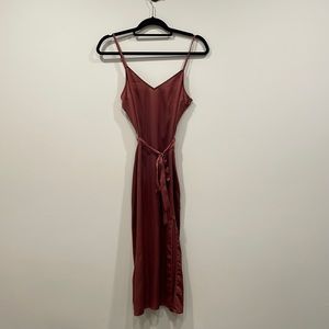 Abercrombie and Fitch Silky Dress - size small TALL